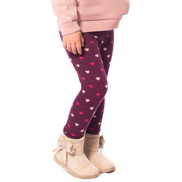 Malhas do Sul • Linha Infantil • Legging • Legging infantil de tricot P ao  14